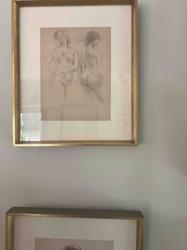 Figurative Nude Study Drawing