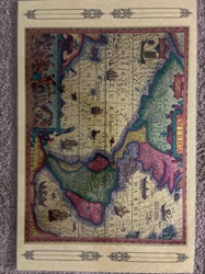 Reproduction Antique Map of The Americas