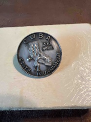 CWBA 200 Award State Tournament Pin