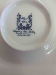 Royal Elgads Ceramic Dinnerware Base with Manufacturer Mark