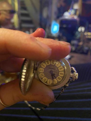 Pocket Watch Necklace Pendant