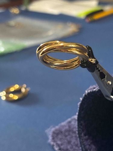 Gold Rolling Ring