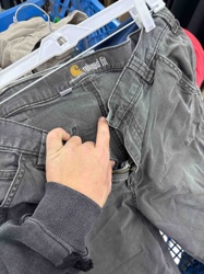 Carhartt Relaxed Fit Work Pants (Gray)