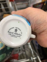 Royal Adderley Fine Bone China Creamer