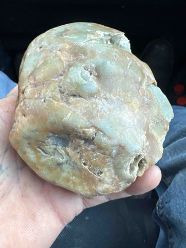Nephrite Jade or Chalcedony River-Worn Nodule