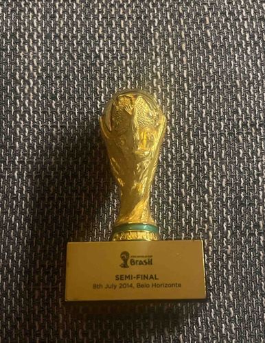 Miniature 2014 FIFA World Cup Replica Trophy - Semi-Final Commemorative