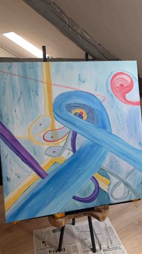 Contemporary Abstract Expressionist Painting