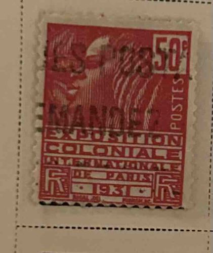 Madagascar 1931 Paris Colonial Exposition Stamp
