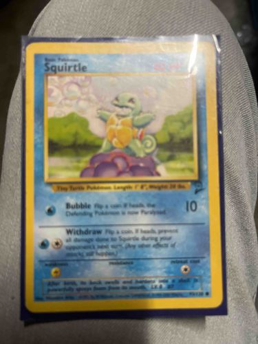 Squirtle (Wartortle - LV.8) Pokémon Trading Card