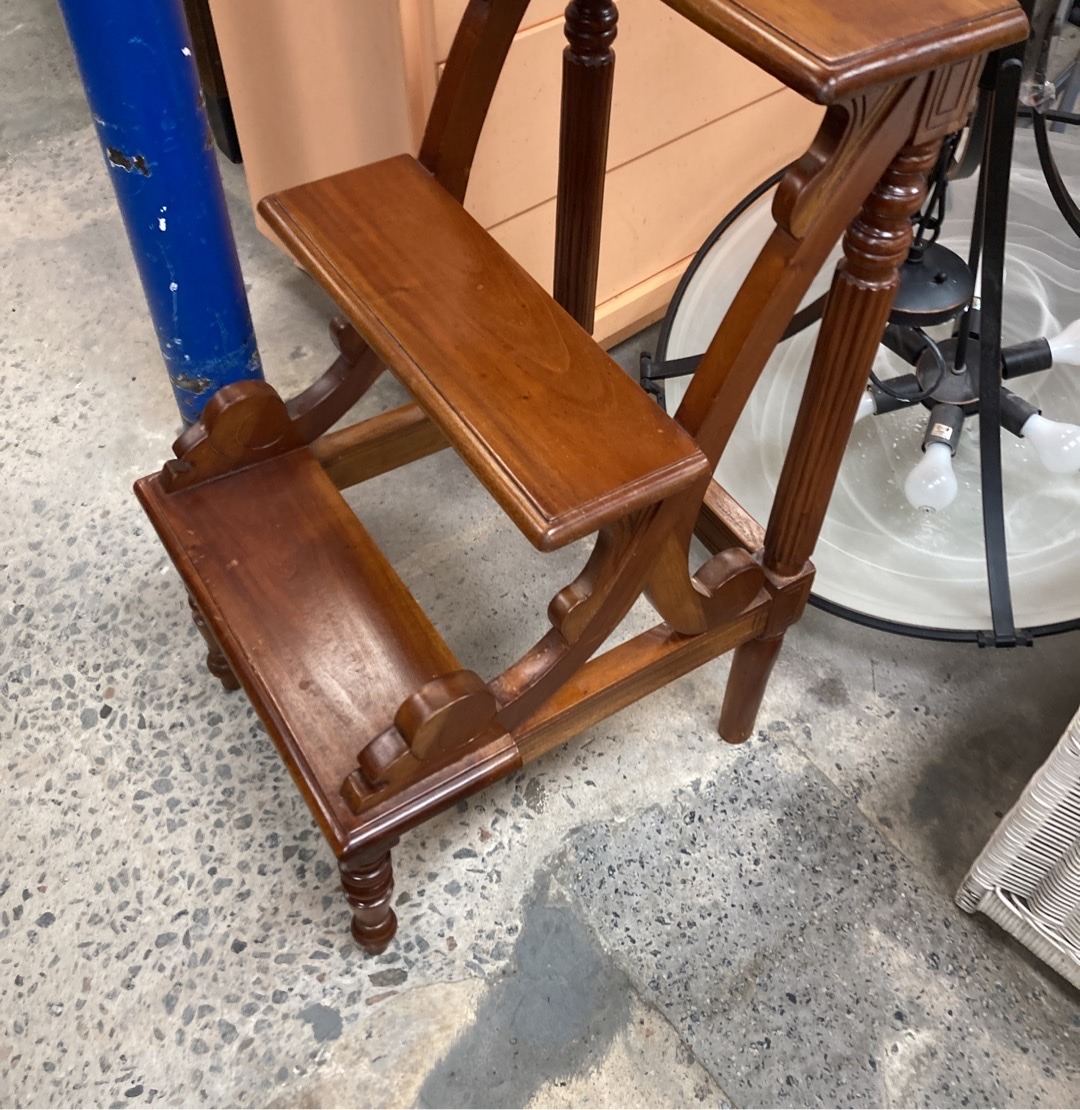 Submitted photo of Victorian Wooden Library Step Stool