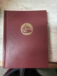 Hardcover Book with Gilt Embossed Emblem