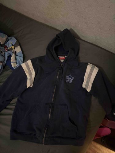 Vintage CCM Toronto Maple Leafs Zip-Up Hoodie