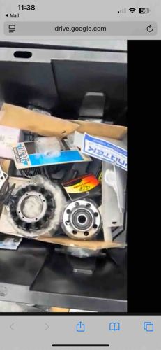 Motorcycle Wheel Hub and Sprocket/Brake Rotor