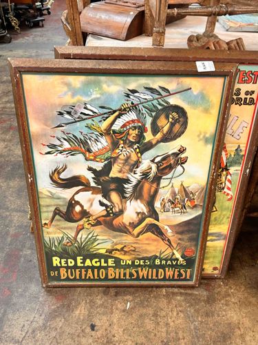 Buffalo Bill's Wild West 'Red Eagle' Poster
