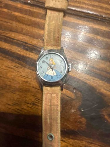 Vintage Alice in Wonderland Character Watch