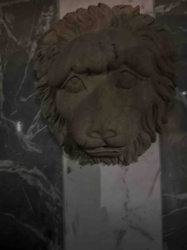 Antique Lion Head Architectural Ornament