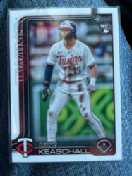 Luke Keaschall 2023 Topps Baseball Rookie Card