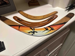 Collection of Decorative Australian Boomerangs