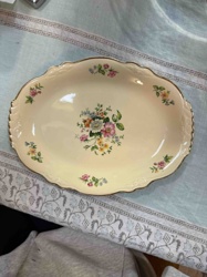 Homer Laughlin Virginia Rose Platter