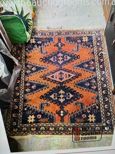 Tribal Geometric Wool Rug