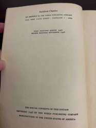 Rainbow Classics Book Copyright Page
