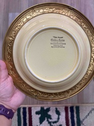 The Poppy Golden Maize Plate by The Sebring Pottery Co.