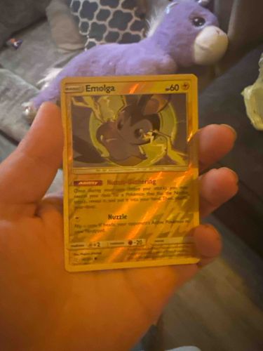 Pokemon TCG Emolga Holo Rare Card