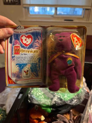 Ty Beanie Baby 'Millennium the Bear' from Ronald McDonald House Charities