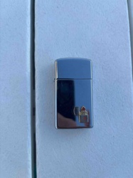 Zippo Lighter with Zippo Logo Emblem