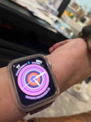 Apple Watch with Protective Case