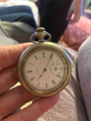 Elgin Open-Face Pocket Watch