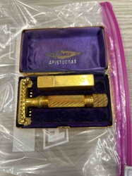 Gillette Aristocrat Safety Razor Set