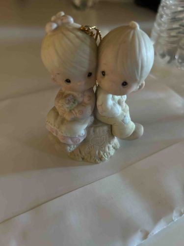 Precious Moments 'Always' Boy and Girl Hanging Ornament