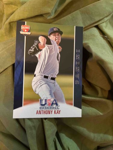 Anthony Kay Panini USA Baseball Collegiate Trading Card