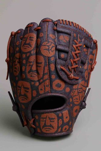 Custom Designed Artistic Baseball Glove