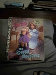Barbie: The Special Sleepover (A Little Golden Book, 1st Edition)