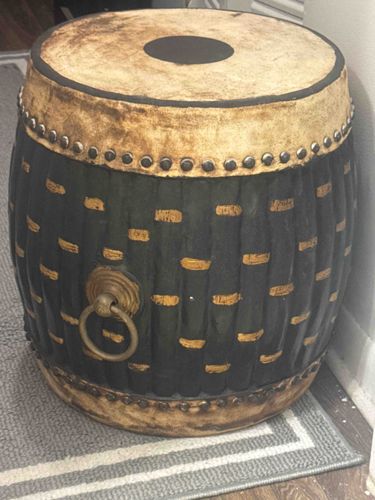 Decorative Barrel Drum / Stool