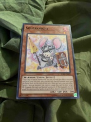 Squeaknight Yu-Gi-Oh! Trading Card