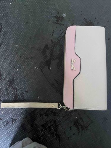 Two-Tone Wristlet Wallet