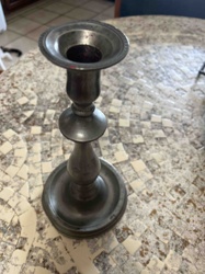 Pewter Candlestick
