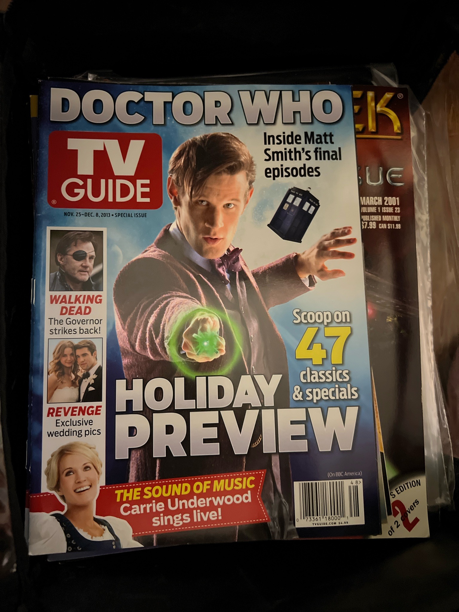 Submitted photo of TV Guide Magazine Holiday Preview (not authenticated)