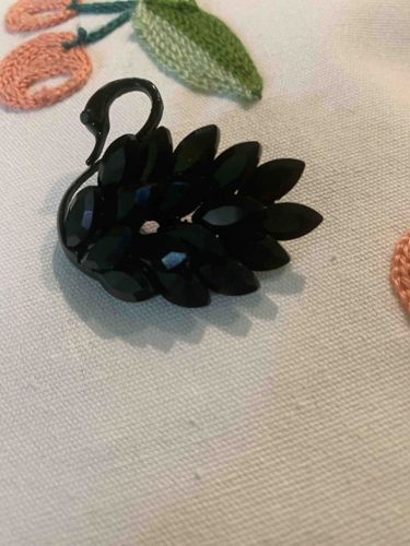 Black Swan Brooch
