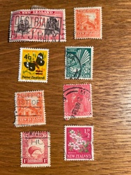 Collection of New Zealand Postage Stamps