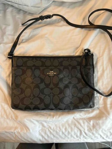 Coach File Bag in Signature Canvas