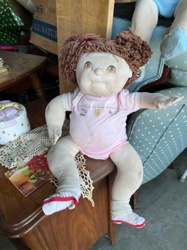 Vintage Cabbage Patch Kids-Style Plush Doll (possibly Koosa)