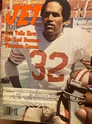 Jet Magazine, November 16, 1978 Issue featuring O.J. Simpson
