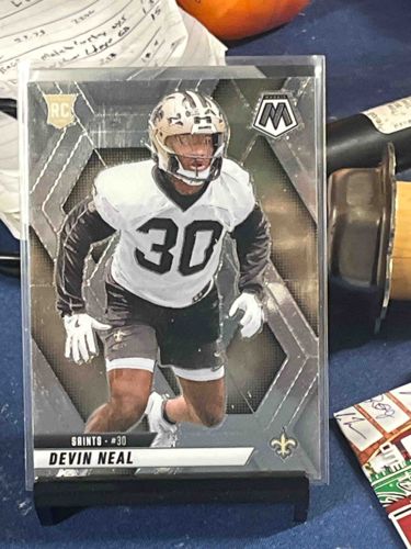 2023 Panini Mosaic Devin Neal Rookie Card #323