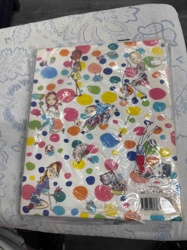 Illustrated Polka Dot Notebook or Folder