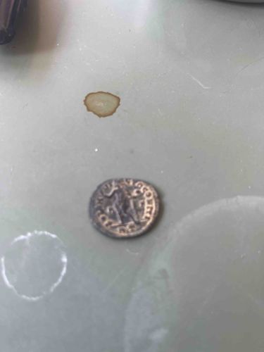 Ancient Roman Coin (Likely a Follis or similar bronze/copper alloy)