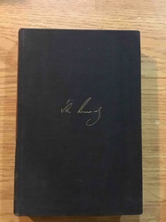 Hardcover Book with Gold Script Embossing